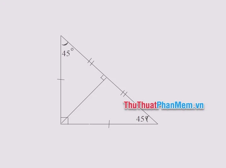 Đặc điểm của đường cao