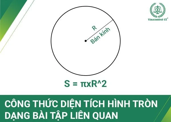 Tổng hợp công thức tính diện tích hình tròn