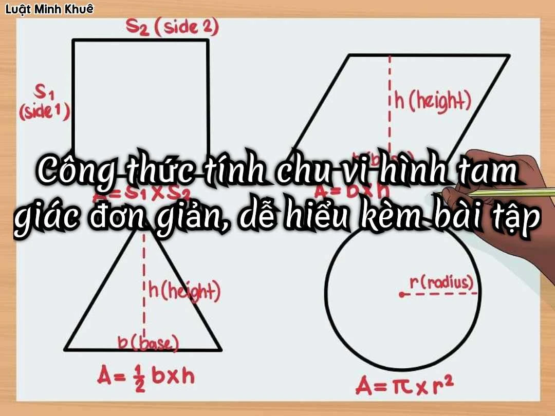 Công thức chu vi tam giác