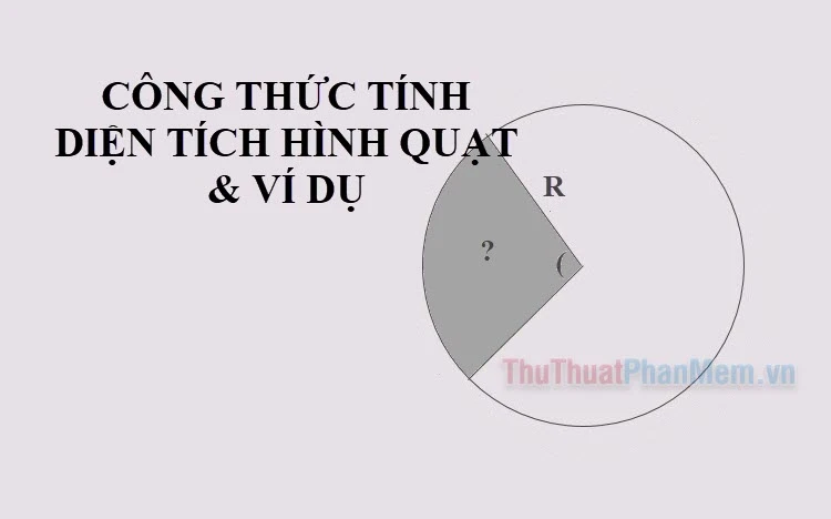 Hình quạt tròn