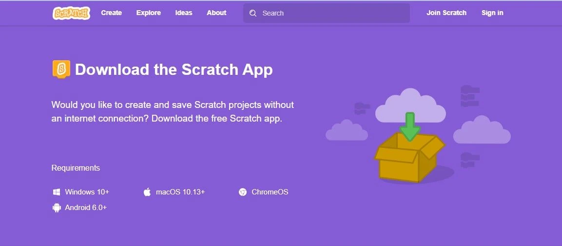 Giao diện Scratch