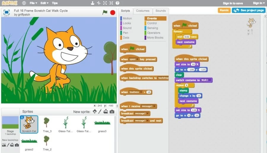 Cài đặt Scratch 3.0