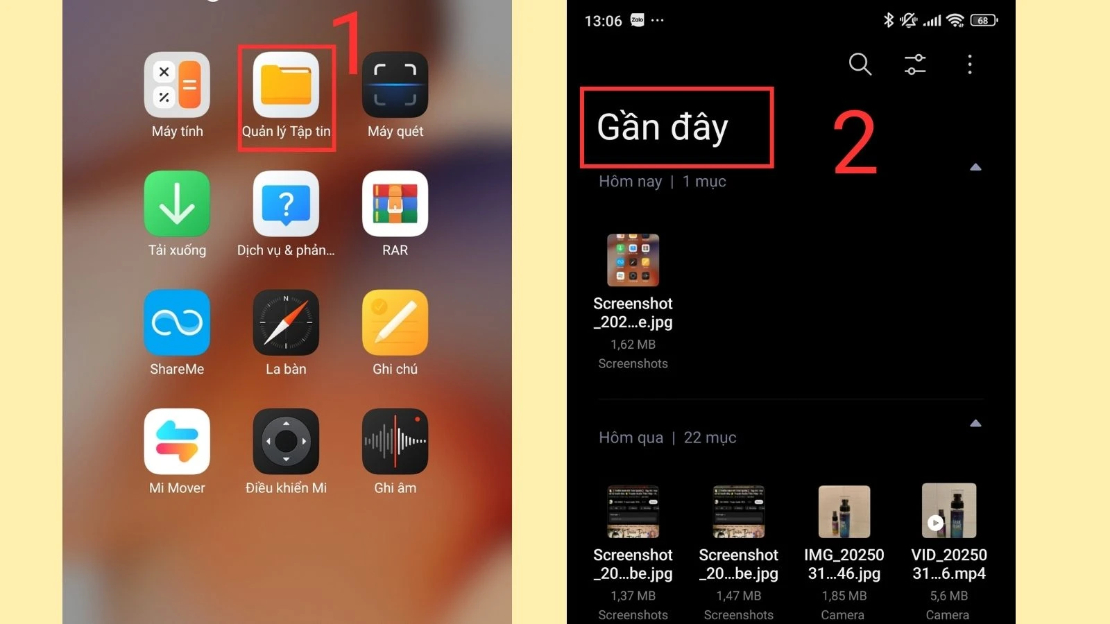 Cách tìm tệp đã tải xuống trên điện thoại Android