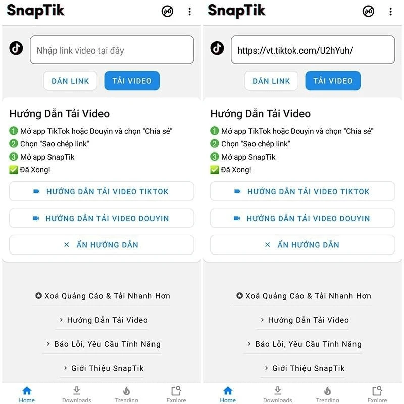 Tải video từ TikTok với chất lượng cao