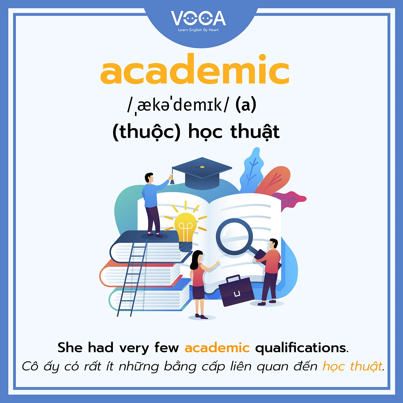 Học từ vựng tiếng Anh mỗi ngày (Có hình ảnh minh họa) | VOCA.VN