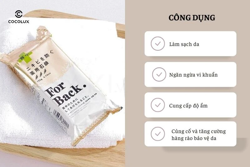 Review Xà Phòng Pelican For Back Giảm Mụn Lưng