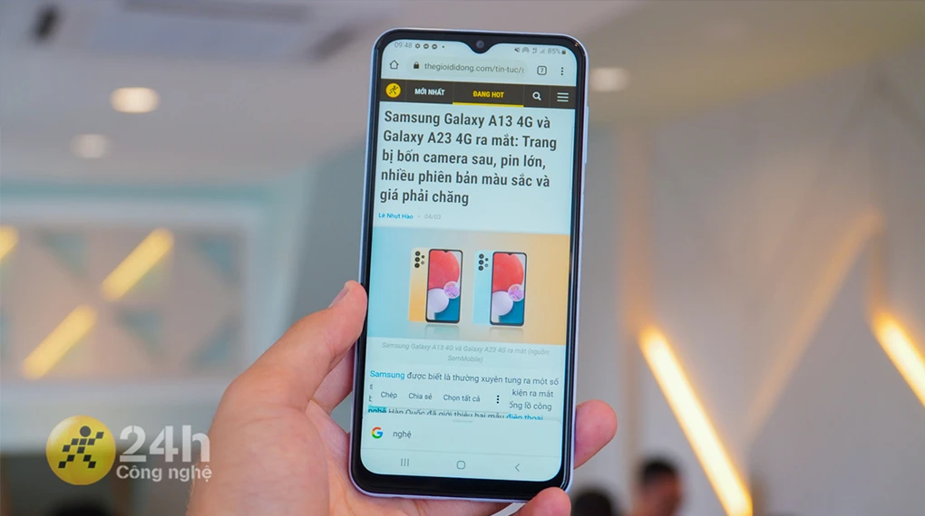 Điện thoại Samsung Galaxy A23 6GB