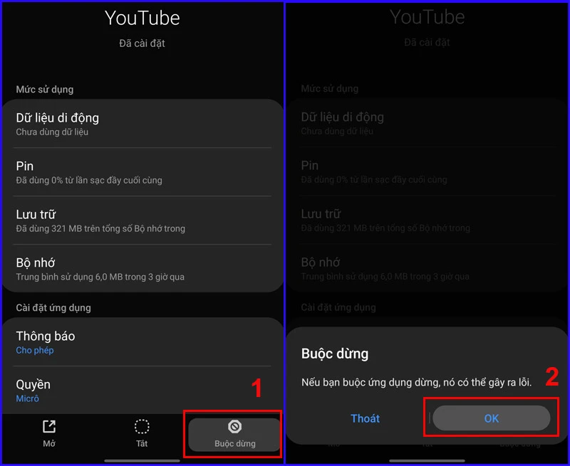 Cách khắc phục lỗi không vào, không xem được YouTube trên Android - Thegioididong.com