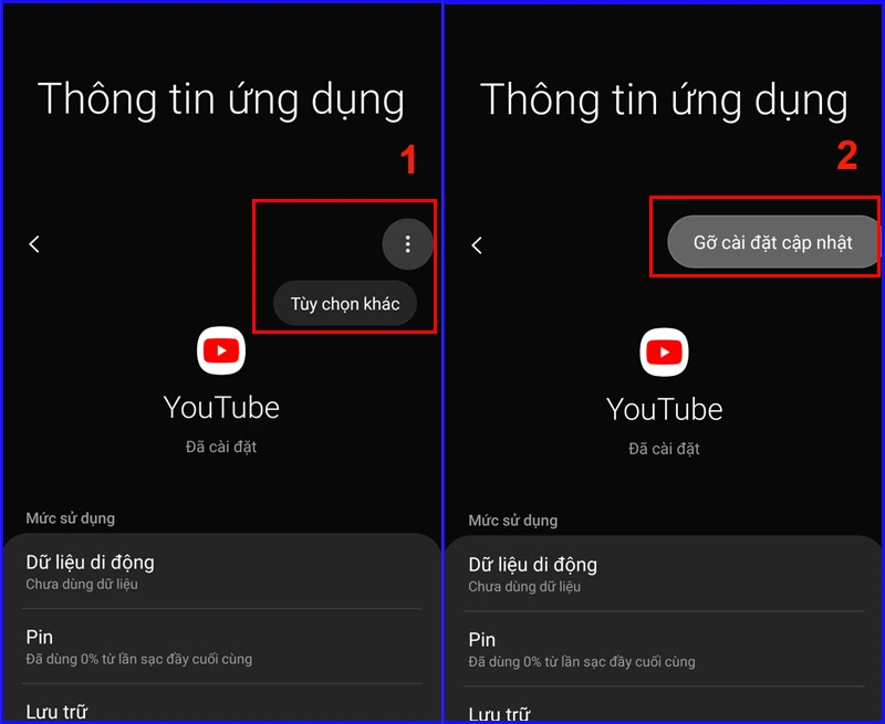 Cách khắc phục lỗi không vào, không xem được YouTube trên Android - Thegioididong.com