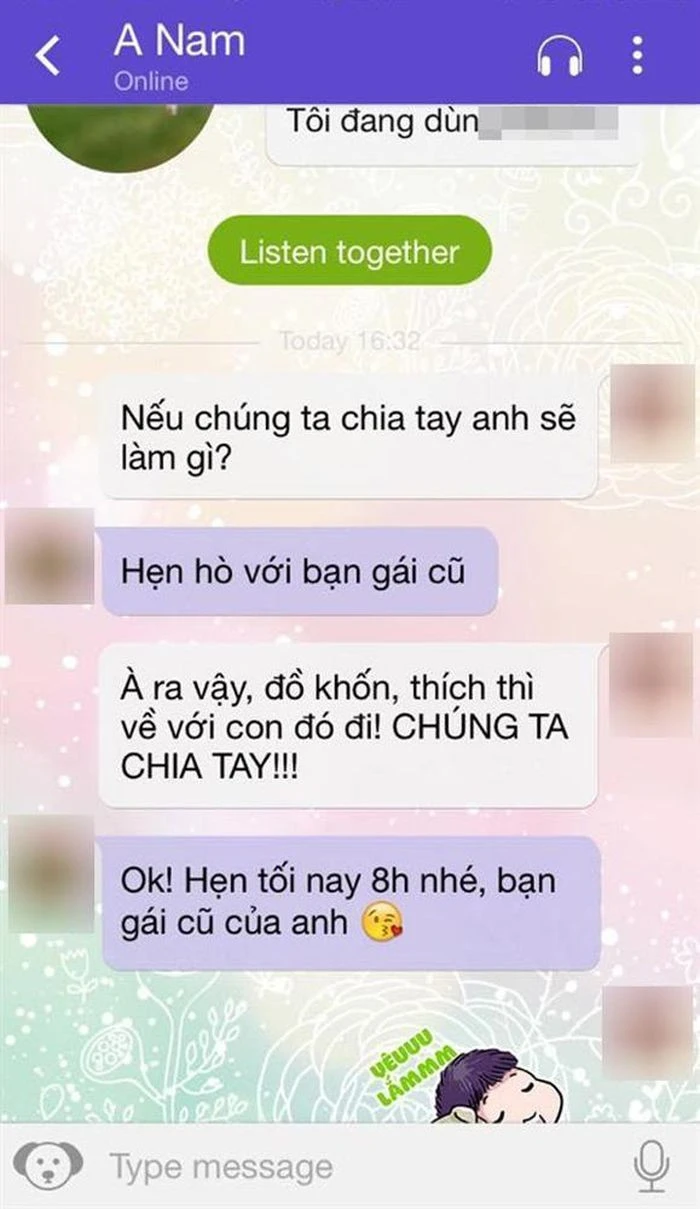 Muôn kiểu nhắn tin