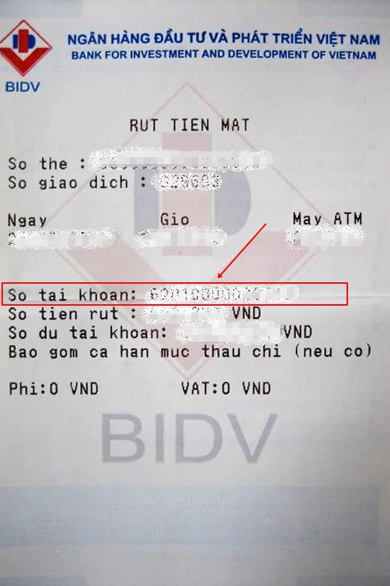 Tài khoản BIDV có bao nhiêu số? Nằm ở đâu? Cách kiểm tra nhanh nhất