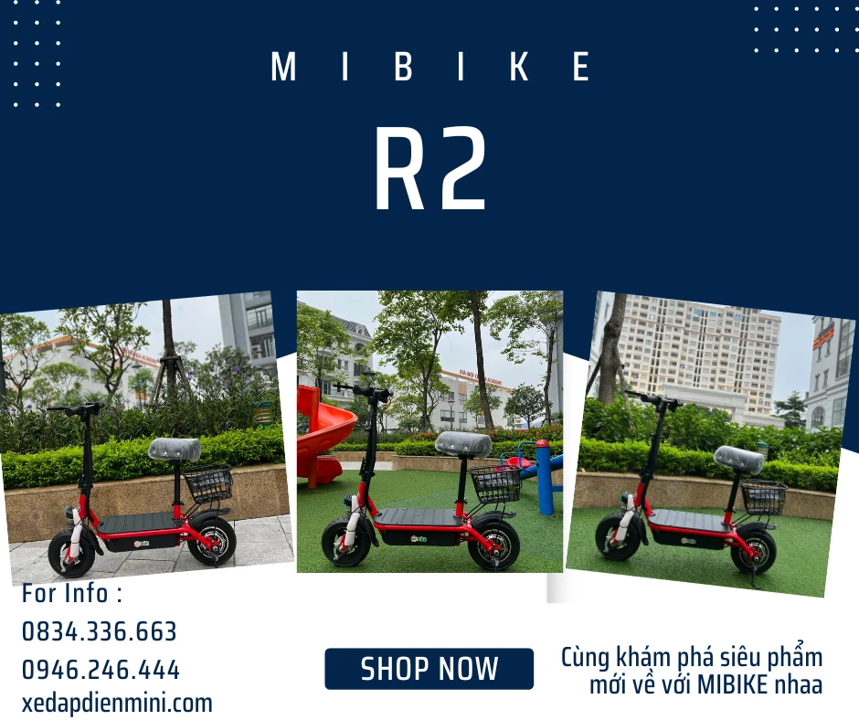 Xe điện mini Mibike R2