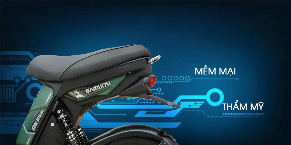 Xe đạp điện DK Bike Samurai IV ( Bản Ác Quy ) - Hòa Diệp | Xe Điện Xe Máy 50cc Chính Hãng Hải Phòng
