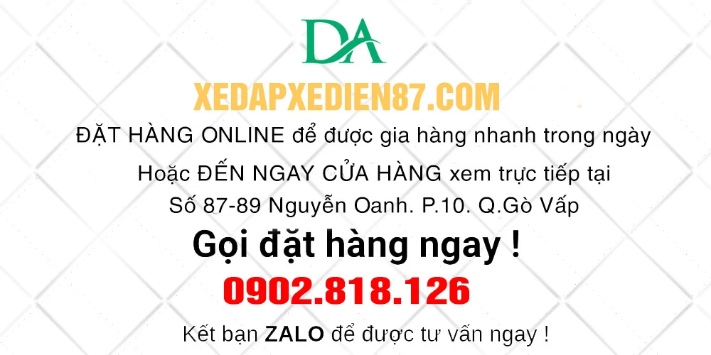 Xe đạp điện Sonsu Ruby lựa chọn hoàn hảo cho di chuyển